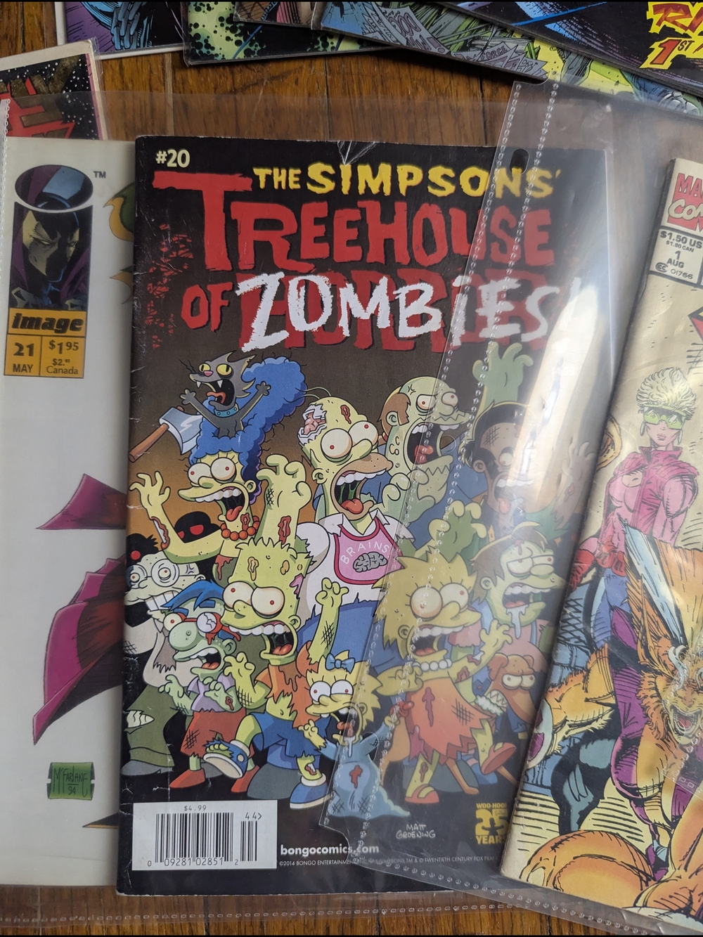 The Simpsons Treehouse of Zombies Comic Book #20